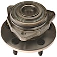 WH513178 Front, Driver or Passenger Side Wheel Hub, With Bearing, Quality-Built OE Replacement