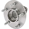 2006 Buick Lucerne - Front, Driver or Passenger Side Wheel Hub,  Axle Nut Torque Spec: 118 Ft-Lbs. / 160nm, FWD, With Bearing, Quality-Built OE Replacement