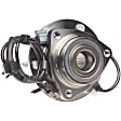 2002 Chevrolet Trailblazer EXT - Front, Driver or Passenger Side Wheel Hub,   Assembly, Axle Nut Torque Spec: 103 Ft-Lbs / 140Nm, Use New Nut, RWD, With Bearing, Quality-Built OE Replacement