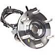 2002 Chevrolet Trailblazer EXT - Front, Driver or Passenger Side Wheel Hub,   Assembly, Axle Nut Torque Spec: 103 Ft-Lbs / 140Nm, Use New Nut, RWD, With Bearing, Quality-Built OE Replacement