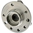 WH513192 Front, Driver or Passenger Side Wheel Hub, 5 Lugs, With Bearing, Quality-Built Wheel Hub