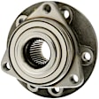 WH513192 Front, Driver or Passenger Side Wheel Hub, 5 Lugs, With Bearing, Quality-Built Wheel Hub