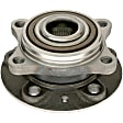 WH513194 Front, Driver or Passenger Side Wheel Hub, With Bearing, Quality-Built OE Replacement