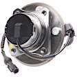 WH513196 Front, Driver or Passenger Side Wheel Hub, With Bearing, Quality-Built OE Replacement