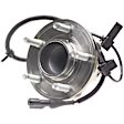 WH513196 Front, Driver or Passenger Side Wheel Hub, With Bearing, Quality-Built OE Replacement