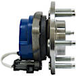 WH513198 Front, Driver or Passenger Side Wheel Hub, With Bearing, AWD, Quality-Built OE Replacement