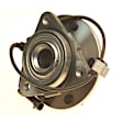 2002 Chevrolet Blazer - Front, Driver or Passenger Side Wheel Hub, RWD, With Bearing, Quality-Built OE Replacement