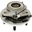 WH513207 Front, Driver or Passenger Side Wheel Hub, With Bearing, Quality-Built OE Replacement