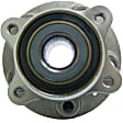 WH513208 Front, Driver or Passenger Side Wheel Hub, With Bearing, Quality-Built OE Replacement