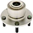 WH513211 Front, Driver or Passenger Side Wheel Hub, With Bearing, Quality-Built OE Replacement