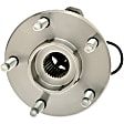 WH513214 Front, Driver or Passenger Side Wheel Hub, With Bearing, FWD, Quality-Built OE Replacement