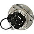 WH513214 Front, Driver or Passenger Side Wheel Hub, With Bearing, FWD, Quality-Built OE Replacement