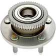 WH513221 Front, Driver or Passenger Side Wheel Hub, With Bearing, Quality-Built OE Replacement