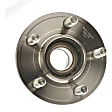 WH513224 Front, Driver or Passenger Side Wheel Hub, With Bearing, RWD, Quality-Built OE Replacement