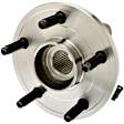 WH513229 Front, Driver or Passenger Side Wheel Hub, With Bearing, Quality-Built OE Replacement