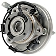 WH513233 Front, Passenger Side Wheel Hub, With Bearing, Quality-Built OE Replacement