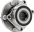 WH513239 Front, Driver or Passenger Side Wheel Hub, With Bearing, AWD, Quality-Built Wheel Hub