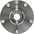 WH513239 Front, Driver or Passenger Side Wheel Hub, With Bearing, AWD, Quality-Built Wheel Hub