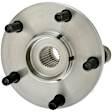 WH513257 Front, Driver or Passenger Side Wheel Hub, With Bearing, Quality-Built OE Replacement