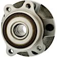 WH513257 Front, Driver or Passenger Side Wheel Hub, With Bearing, Quality-Built OE Replacement