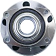 WH513263 Front, Driver or Passenger Side Wheel Hub, With Bearing, Quality-Built OE Replacement