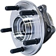 WH513263 Front, Driver or Passenger Side Wheel Hub, With Bearing, Quality-Built OE Replacement