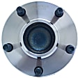WH513268 Front, Driver or Passenger Side Wheel Hub, 5 Lugs, With Bearing, RWD, 3.5L, 6Cyl, Quality-Built OE Replacement