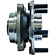 WH513268 Front, Driver or Passenger Side Wheel Hub, 5 Lugs, With Bearing, RWD, 3.5L, 6Cyl, Quality-Built OE Replacement
