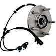 2013 Dodge Grand Caravan - Front, Driver or Passenger Side Wheel Hub,   Assembly, Axle Nut Torque Spec: Refer To Oe Service Manual, FWD, With Bearing, Quality-Built OE Replacement