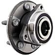WH513277 Front or Rear, Driver or Passenger Side Wheel Hub, With Bearing, Quality-Built OE Replacement