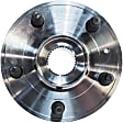 WH513281 Front or Rear, Driver or Passenger Side Wheel Hub, 5 Lugs, With Bearing, Quality-Built Wheel Hub