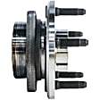 WH513281 Front or Rear, Driver or Passenger Side Wheel Hub, 5 Lugs, With Bearing, Quality-Built Wheel Hub