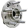 WH513288 Wheel Hub, With Bearing, Quality-Built OE Replacement