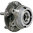 2011 Nissan Altima - Front, Driver or Passenger Side Wheel Hub,   Assembly, Axle Nut Torque Spec: 129 Ft-Lbs / 175Nm, FWD, With Bearing, Quality-Built OE Replacement