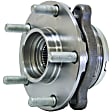2015 Nissan Altima - Front, Driver or Passenger Side Wheel Hub,  Wheel Hub Assembly, Axle Nut Torque Spec: Refer To Oe Service Manual, FWD, With Bearing, Quality-Built OE Replacement