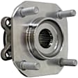 WH513297 Front, Driver or Passenger Side Wheel Hub, With Bearing, FWD, 2.0L, 4Cyl, Quality-Built OE Replacement