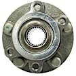 WH513298 Front, Driver or Passenger Side Wheel Hub, 5 Lugs, With Bearing, 2.5L, 4Cyl, Quality-Built OE Replacement