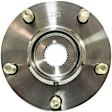 WH513300 Front, Driver or Passenger Side Wheel Hub, 5 Lugs, With Bearing, AWD, Quality-Built Wheel Hub