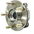 WH513300 Front, Driver or Passenger Side Wheel Hub, 5 Lugs, With Bearing, AWD, Quality-Built Wheel Hub