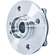 WH513309 Front, Driver or Passenger Side Wheel Hub, 4 Lugs, With Bearing, Quality-Built Wheel Hub