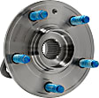 WH513315 Front, Driver or Passenger Side Wheel Hub, With Bearing, Quality-Built Wheel Hub