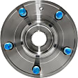 WH513315 Front, Driver or Passenger Side Wheel Hub, With Bearing, Quality-Built Wheel Hub