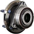 WH513316 Wheel Hub, 5 Lugs, With Bearing, Quality-Built Wheel Hub