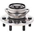 WH515002 Front, Driver or Passenger Side Wheel Hub, With Bearing, 4WD, Quality-Built OE Replacement