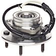 WH515004 Front, Driver or Passenger Side Wheel Hub, With Bearing, 4WD, Quality-Built OE Replacement