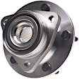 WH515006 Front, Driver or Passenger Side Wheel Hub, With Bearing, 4WD, Quality-Built OE Replacement