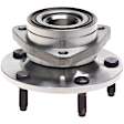 WH515006 Front, Driver or Passenger Side Wheel Hub, With Bearing, 4WD, Quality-Built OE Replacement