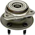 WH515014 Front, Driver or Passenger Side Wheel Hub, With Bearing, 4WD, Quality-Built OE Replacement