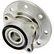 WH515018 Front, Driver or Passenger Side Wheel Hub, 8 Lugs, With Bearing, 4WD, Quality-Built Wheel Hub