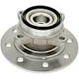 WH515018 Front, Driver or Passenger Side Wheel Hub, 8 Lugs, With Bearing, 4WD, Quality-Built Wheel Hub